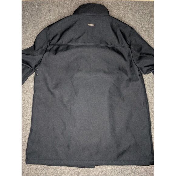 Marc New York Andrew Marc Men's Textured Zipper Jacket Navy Blue Size Medium - Picture 9 of 10